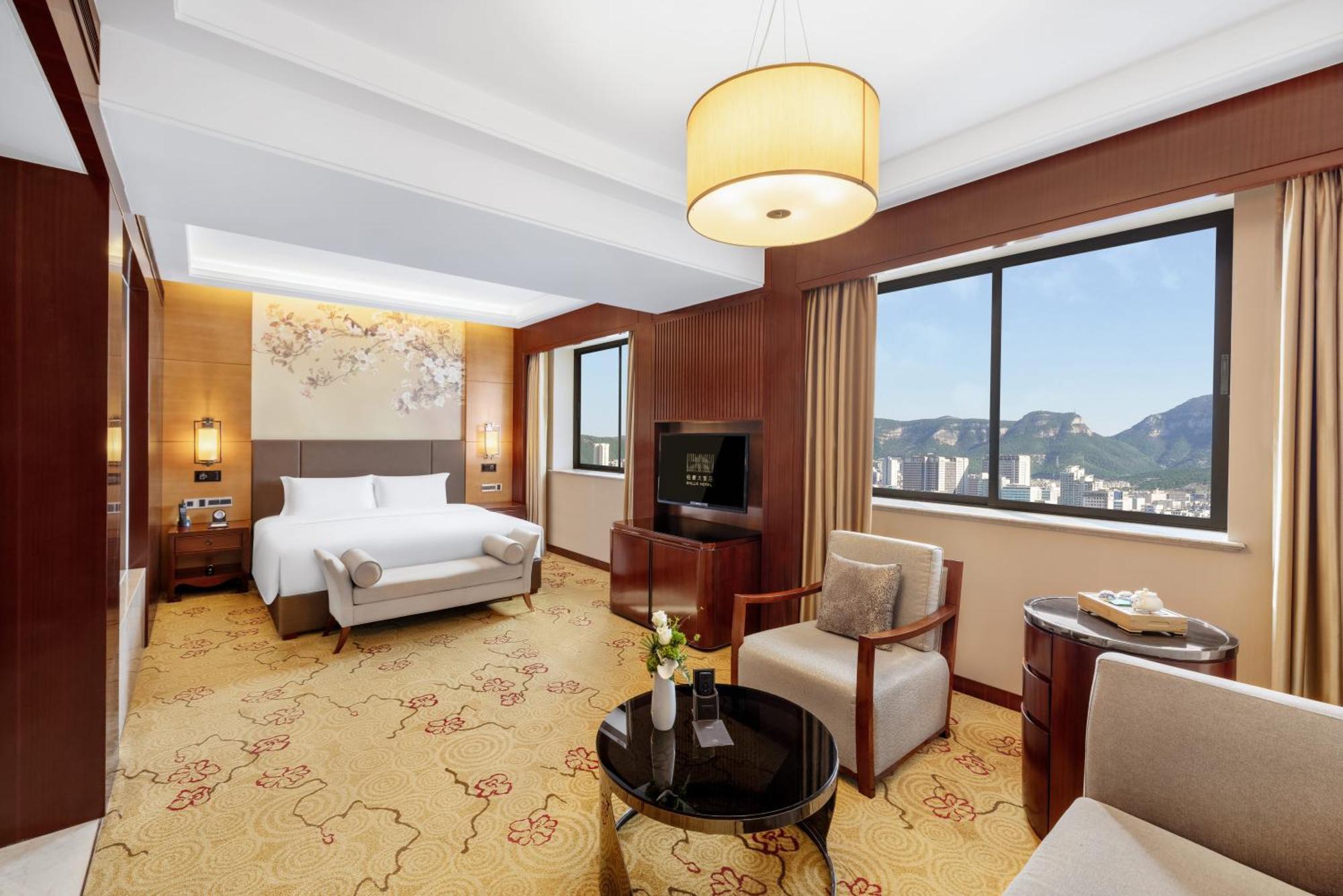 Enlux Hotel Jinan Exterior foto