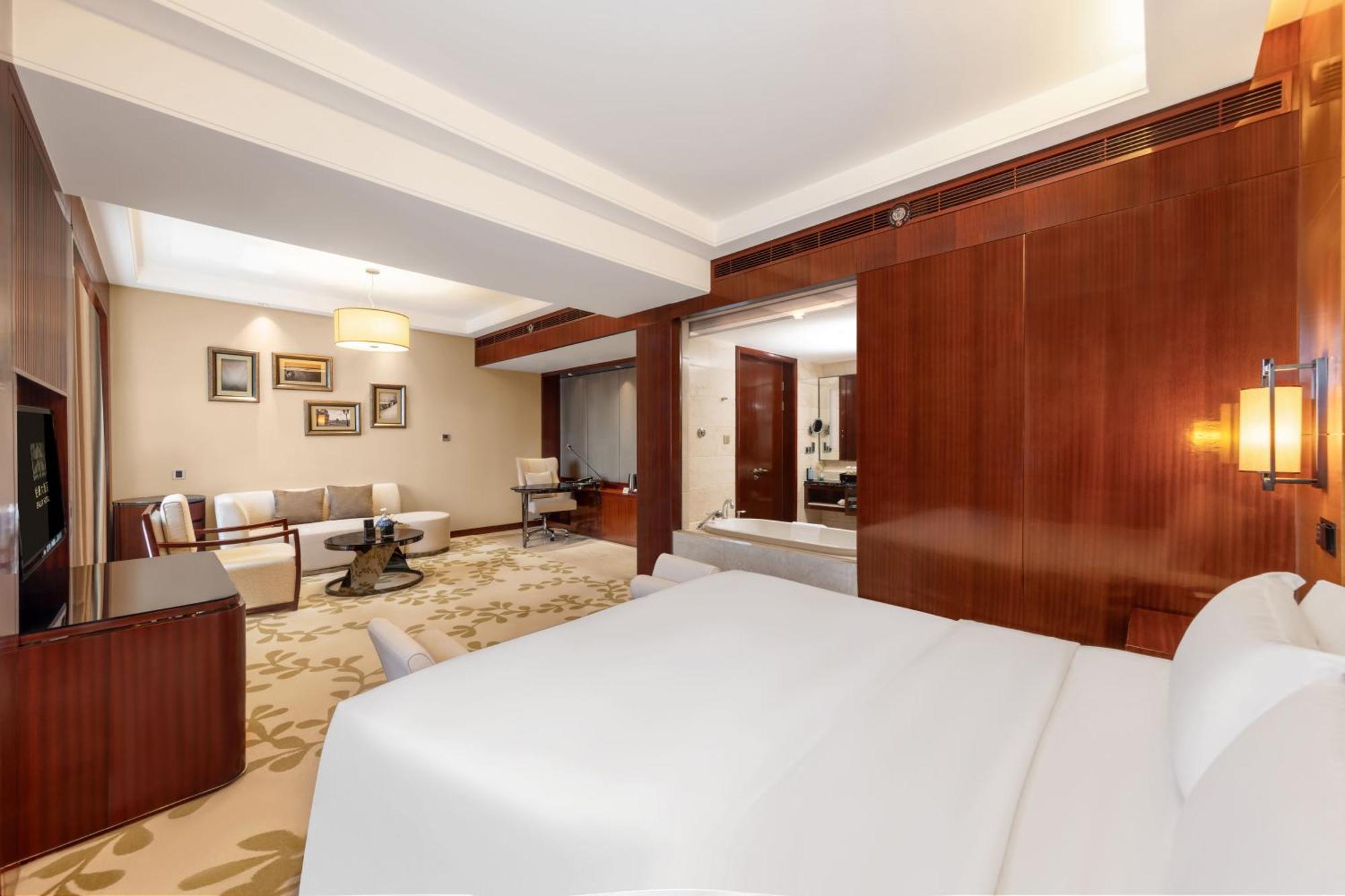 Enlux Hotel Jinan Exterior foto