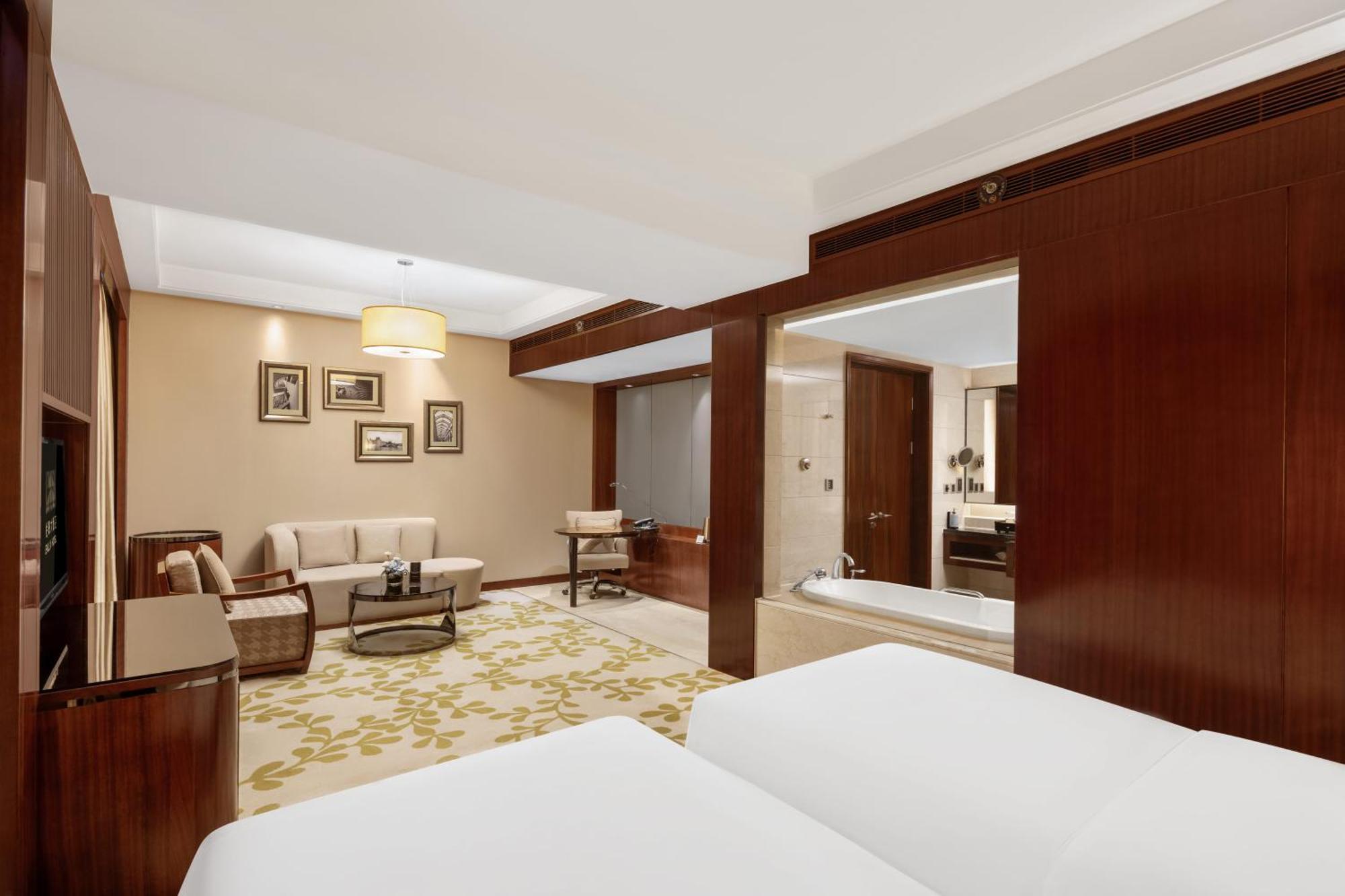 Enlux Hotel Jinan Exterior foto